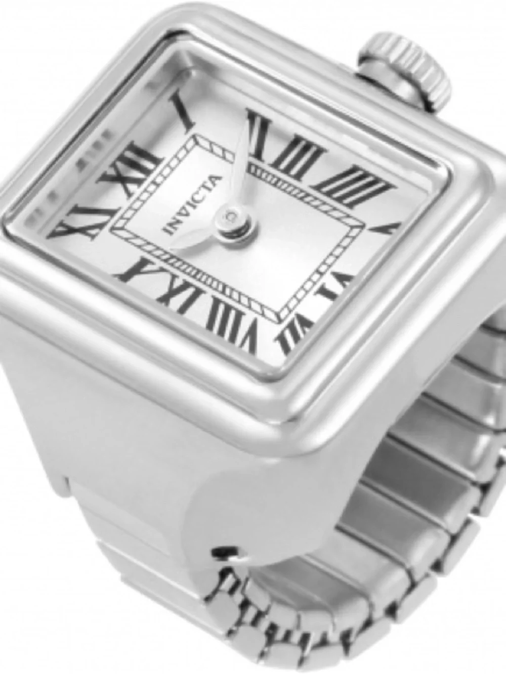 Invicta Mini Ring Watch, specifically model 49894, which features a silver-tone